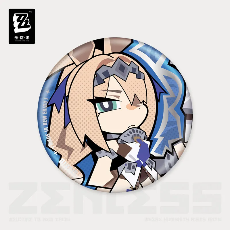 ZZZ Sigrid Badge - New Eridu Series 2 Zzz Sigrid Badge - New Eridu Series - Image 2