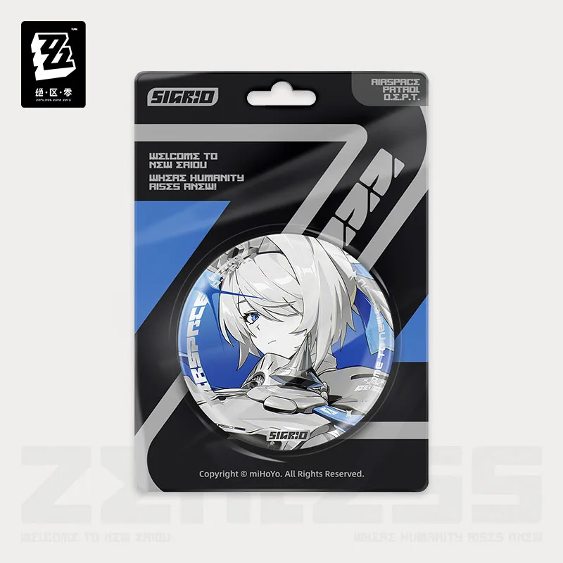 ZZZ Sigrid Reflective Badge - Mindscape Cinema Series 2 Zzz Sigrid Reflective Badge - Mindscape Cinema Series - Image 2