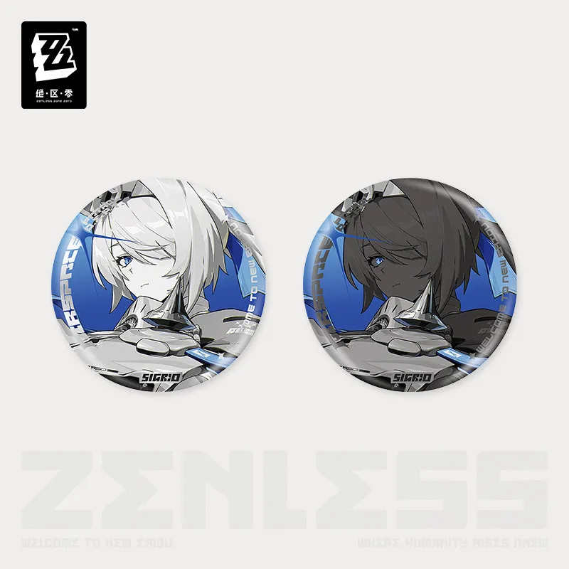 ZZZ Sigrid Reflective Badge - Mindscape Cinema Series 3 Zzz Sigrid Reflective Badge - Mindscape Cinema Series - Image 3