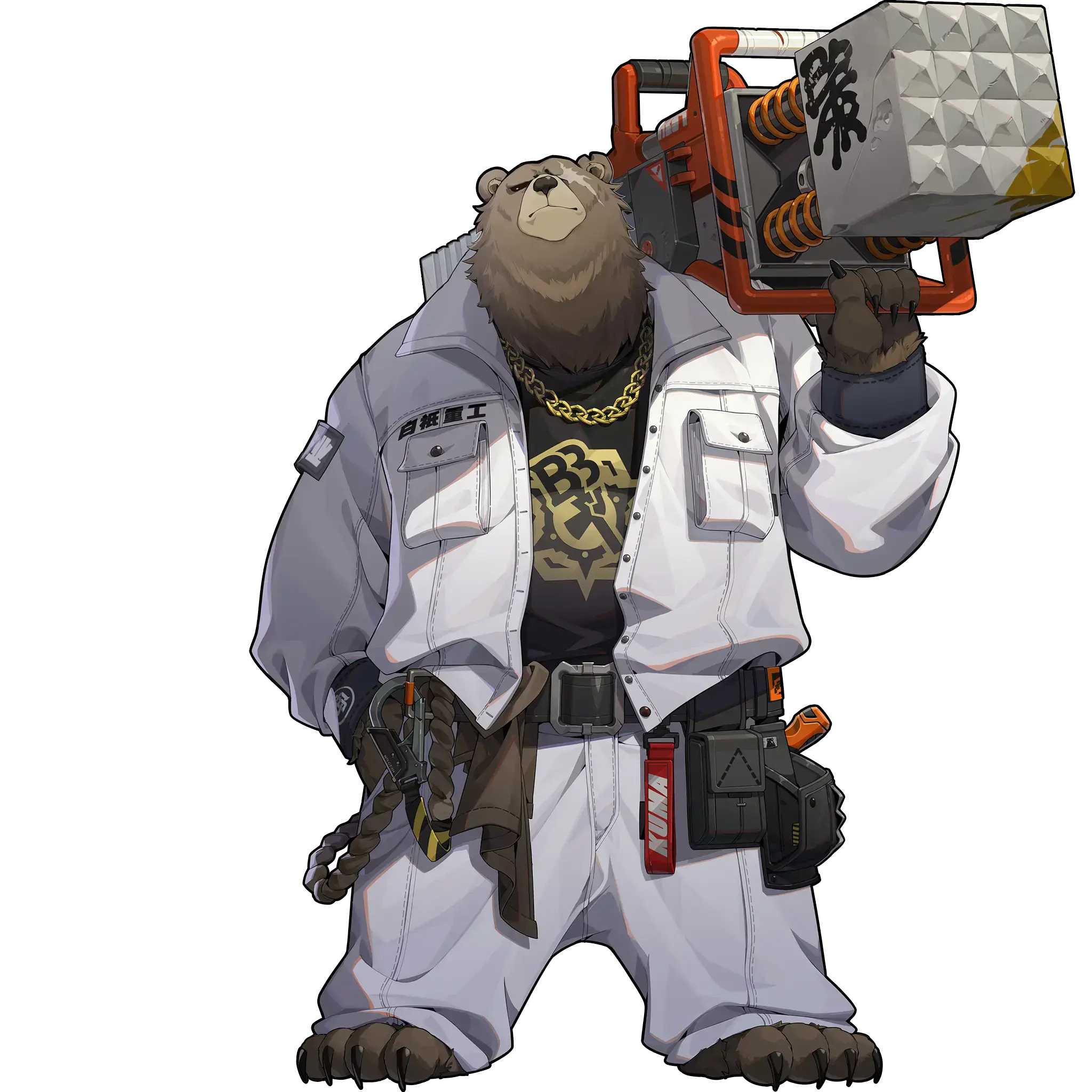 Ben Bigger Zenlesszonezero Merch Agent Ben Bigger Portrait