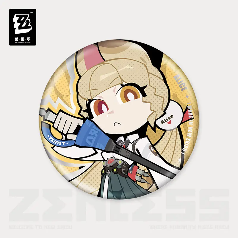 Zzz Q-Version Badge - New Eridu Series 2 Zzz Q-Version Badge - New Eridu Series - Image 2
