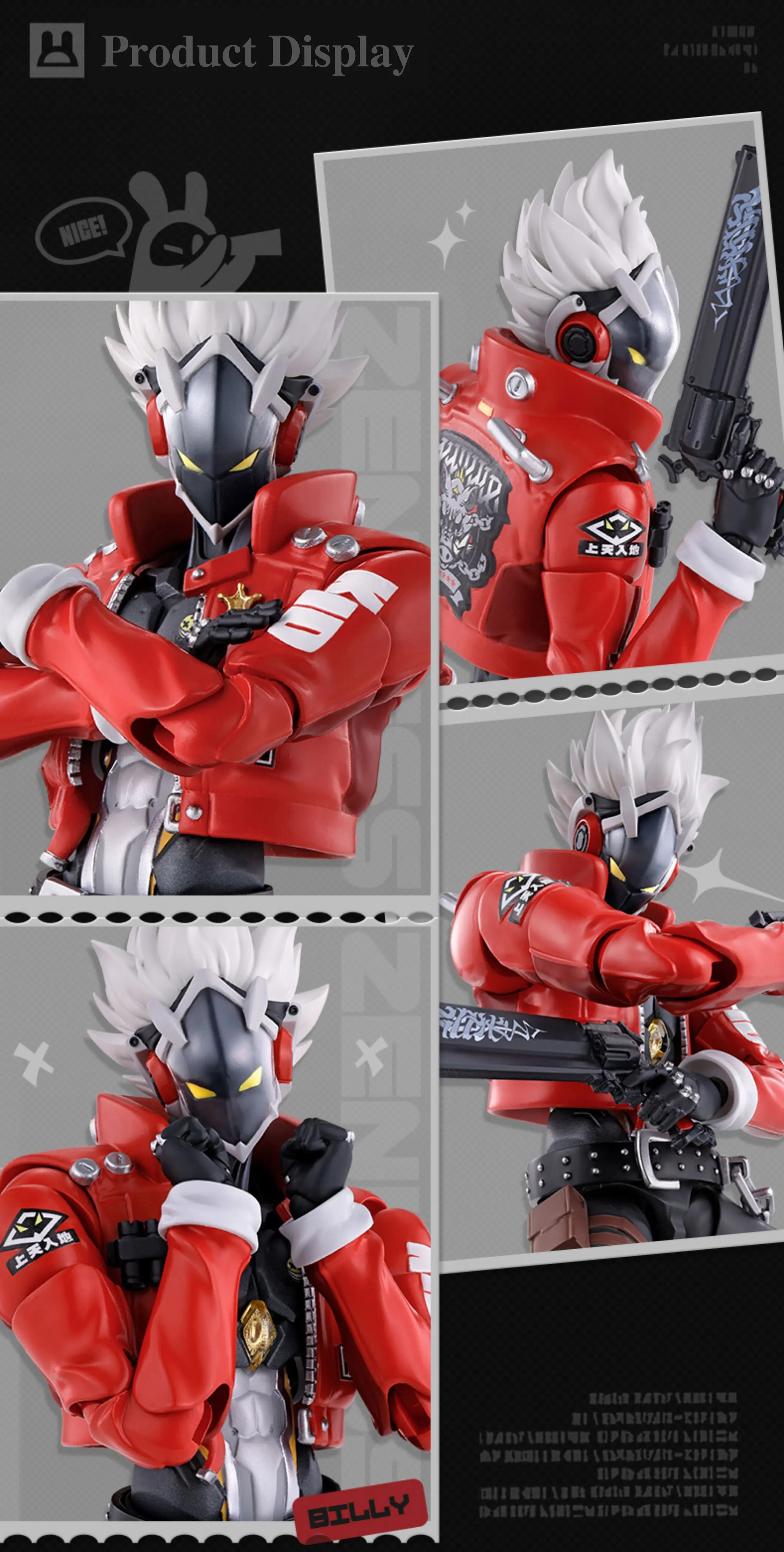 Zzz Billy Articulated Figurine - S.H.Figuarts 8 Zzz Billy Articulated Figurine - S.h.figuarts Zzz Billy Articulated Figurine S.h.figuarts Content 3