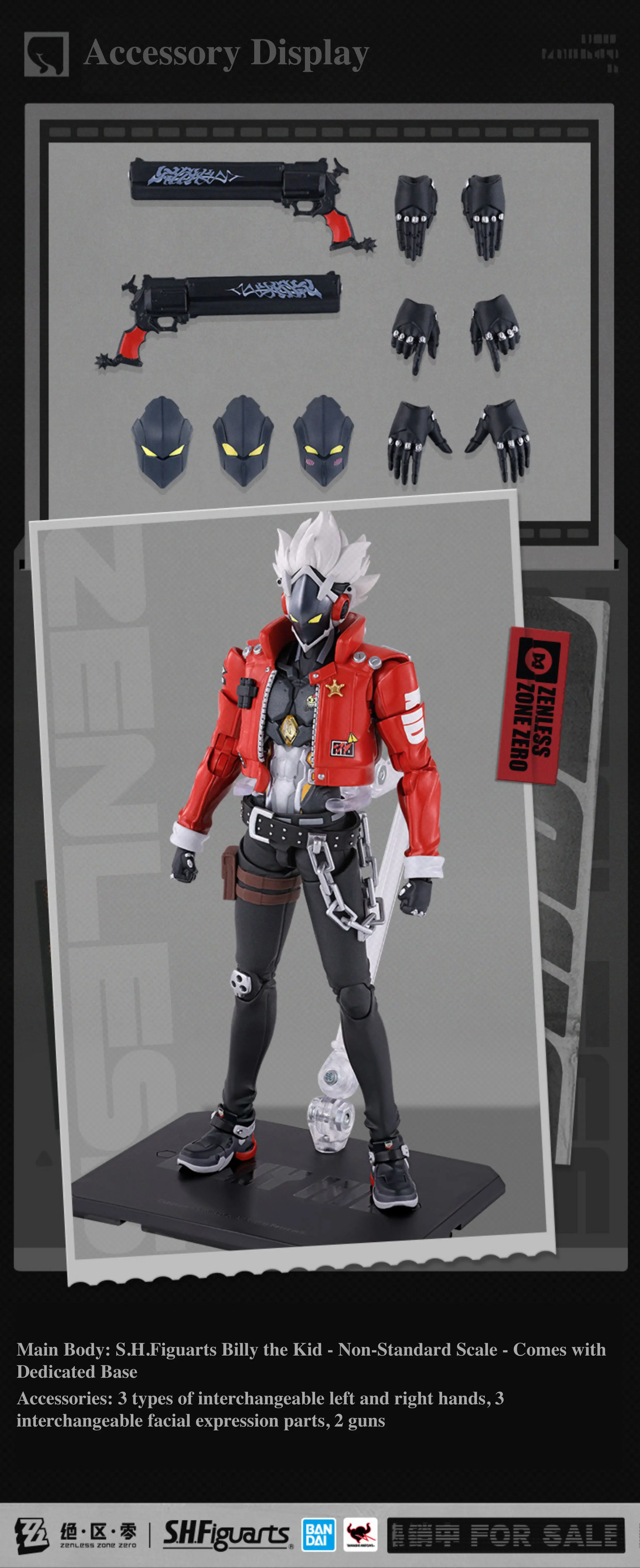 Zzz Billy Articulated Figurine - S.H.Figuarts 10 Zzz Billy Articulated Figurine - S.h.figuarts Zzz Billy Articulated Figurine S.h.figuarts Content 5