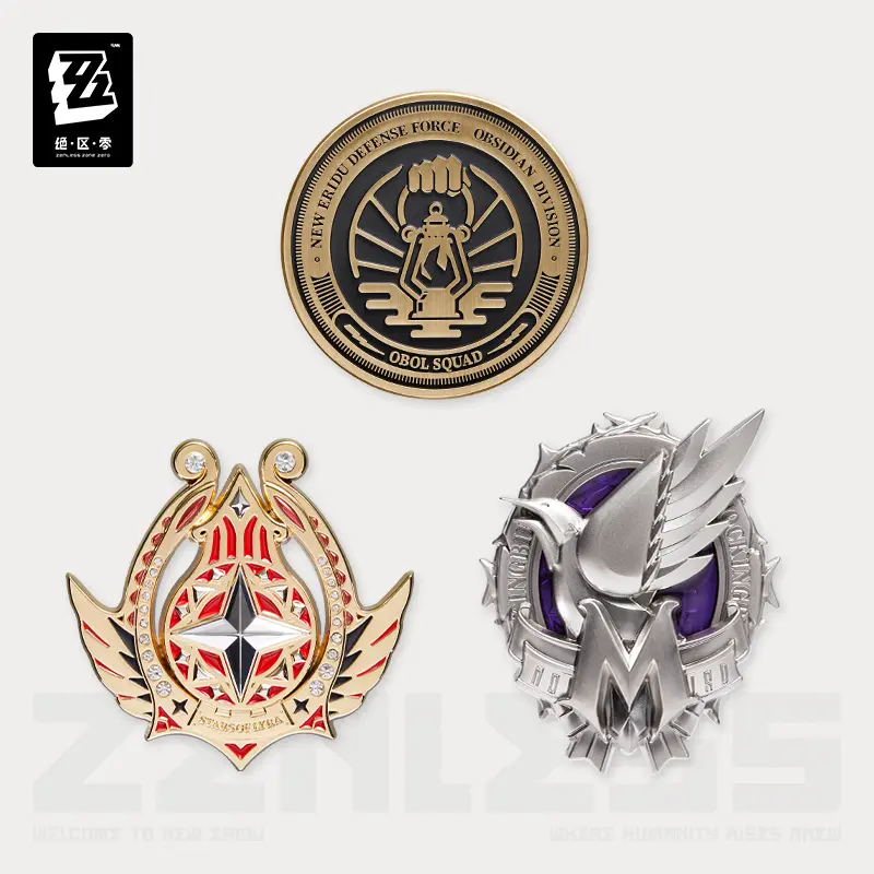 Zzz Metal Badge Iii - Faction Series