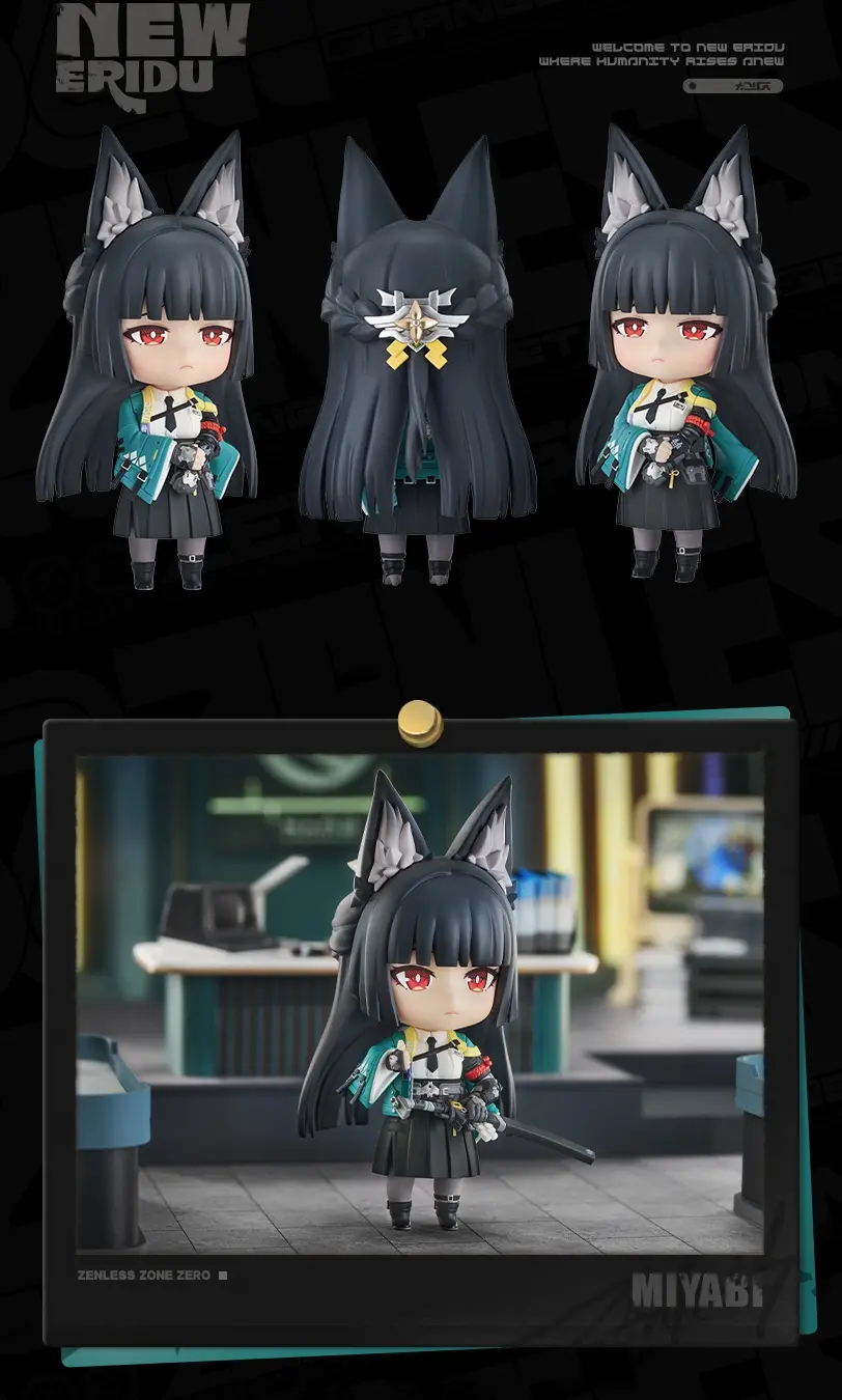 Zzz Miyabi Clay Figure - GSC Series Zzz Miyabi Clay Figure GSC Series content 6