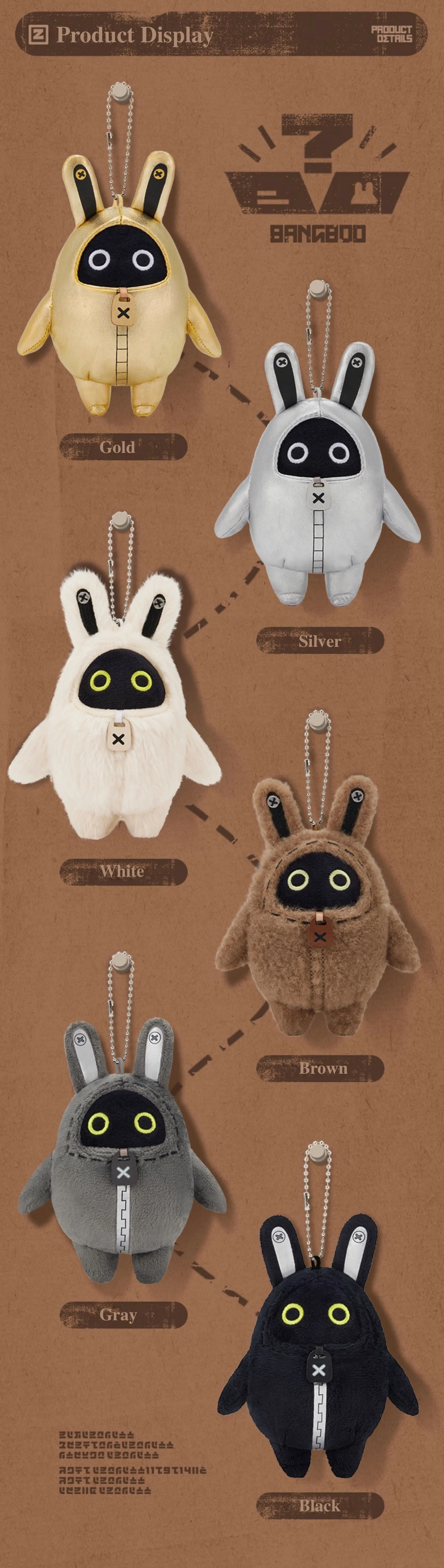 Zzz Plush - Fuzzy Fabric Series 5 Zzz Plush - Fuzzy Fabric Series Zzz Plush Fuzzy Fabric Series Bangboo Content 1