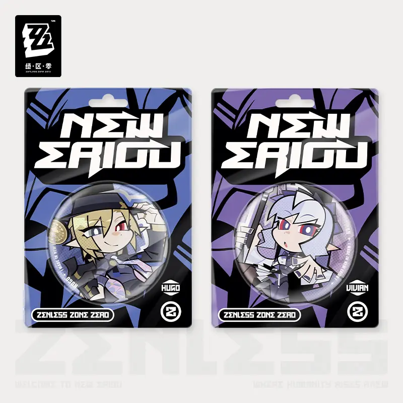 Zzz Q-Version Badge - New Eridu Series