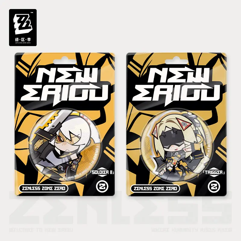 Zzz Q-Version Badge - New Eridu Series