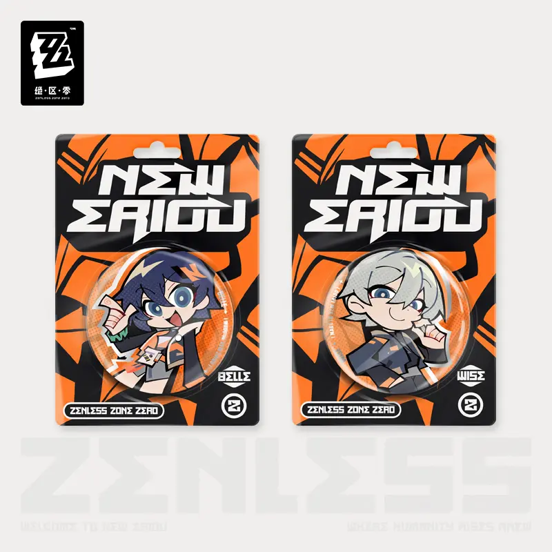 Zzz Q-Version Badge - New Eridu Series
