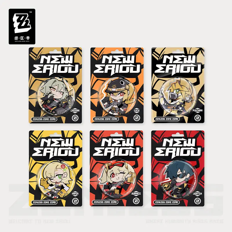 Zzz Q-Version Badge - New Eridu Series