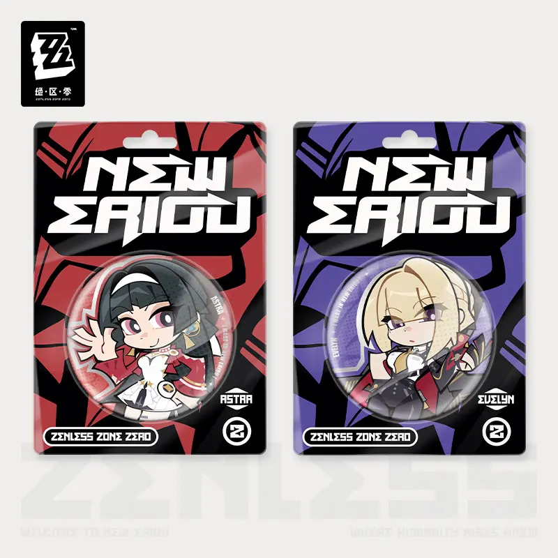 Zzz Q-Version Badge - New Eridu Series