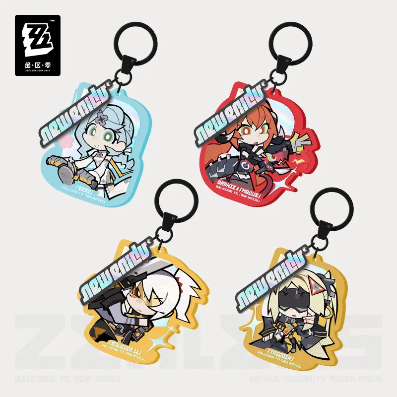 Zzz Q-Version Pendant - New Eridu Series