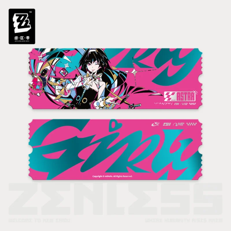 Zzz Astra Yao Laser Ticket Set - Starlight - Image 4