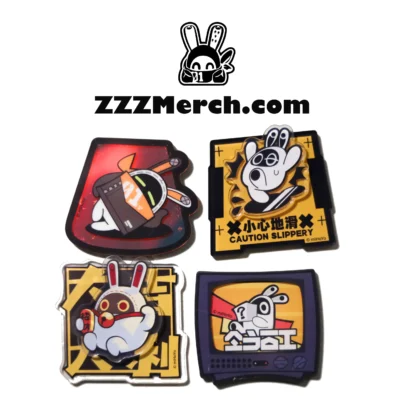 Featured Zzz Merch Zzz Bangboo Magnetic Stickers Q Vertion 1 1