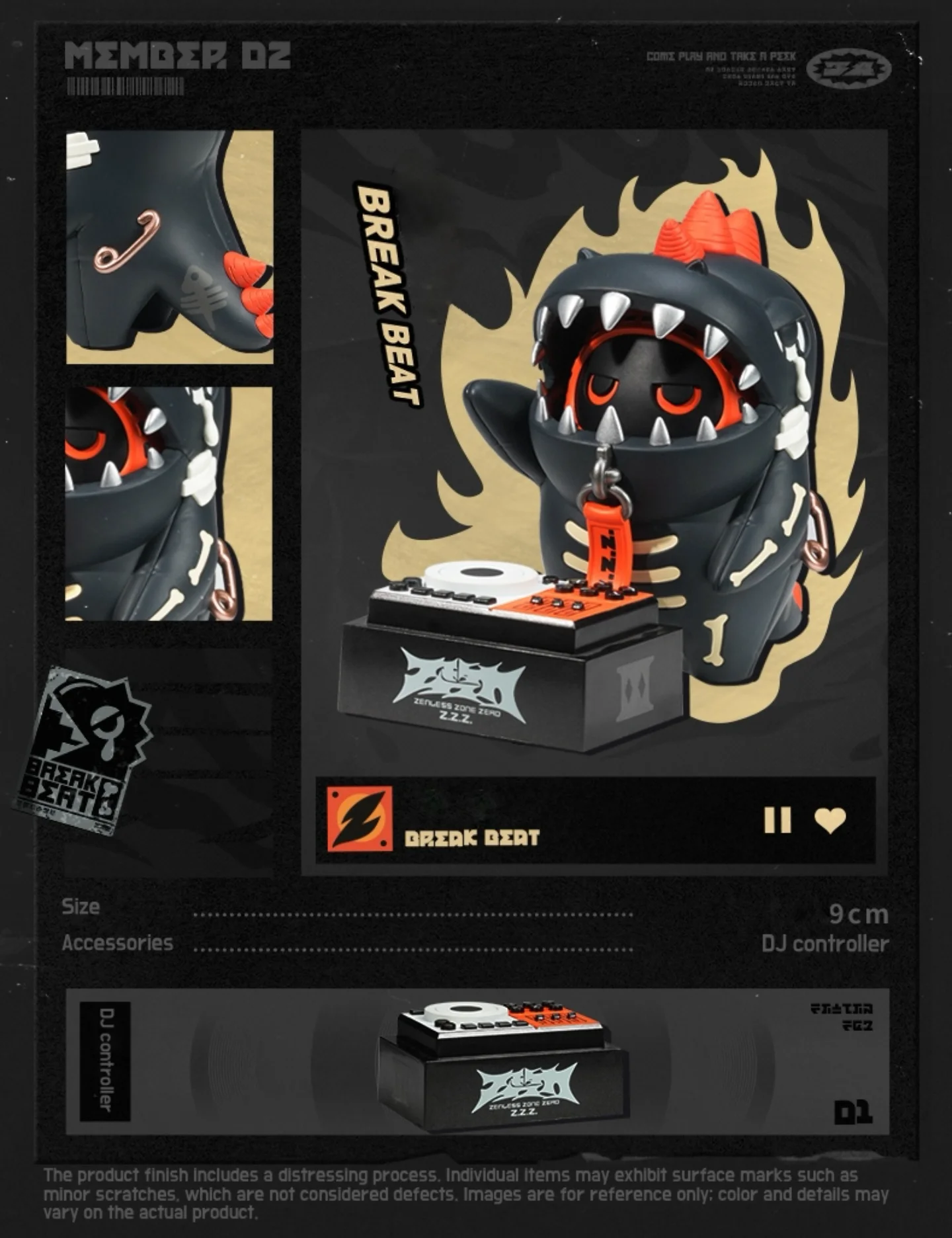 Zzz Bangboo Standee - San-Z Beats 9 Zzz Bangboo Standee - San-Z Beats Zzz Bangboo Standee San Z Beats Content 2