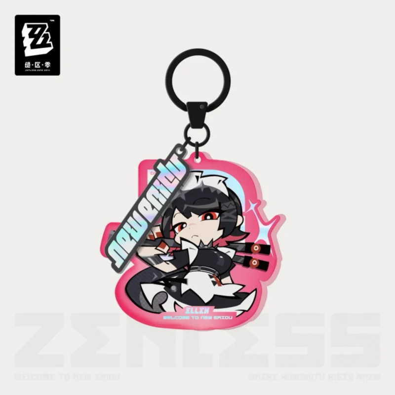 Zzz Q-Version Acrylic Pendant - Victoria Housekeeping Co - Image 2