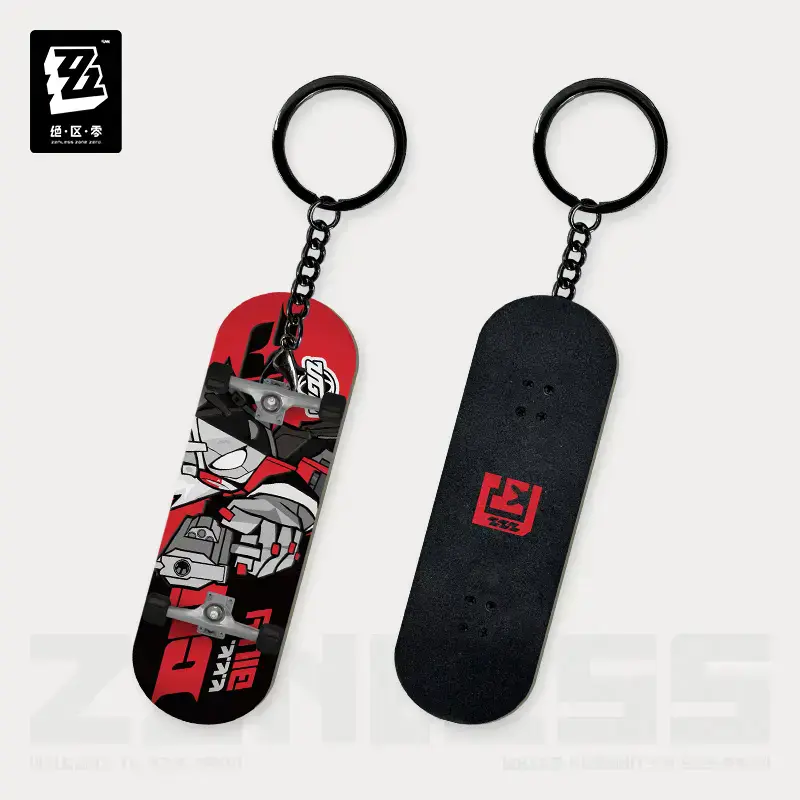 Zzz Fingertip Skateboard Pendant - Cunning Hares Zzz Fingertip Skateboard Pendant Cunning Hares Content 1