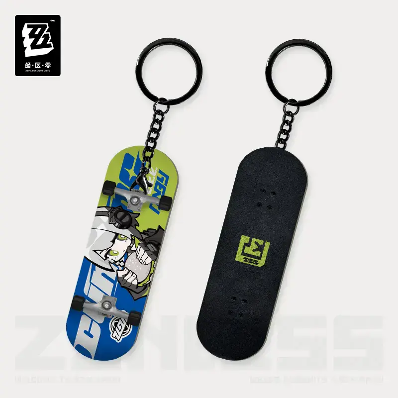 Zzz Fingertip Skateboard Pendant - Cunning Hares Zzz Fingertip Skateboard Pendant Cunning Hares Content 3