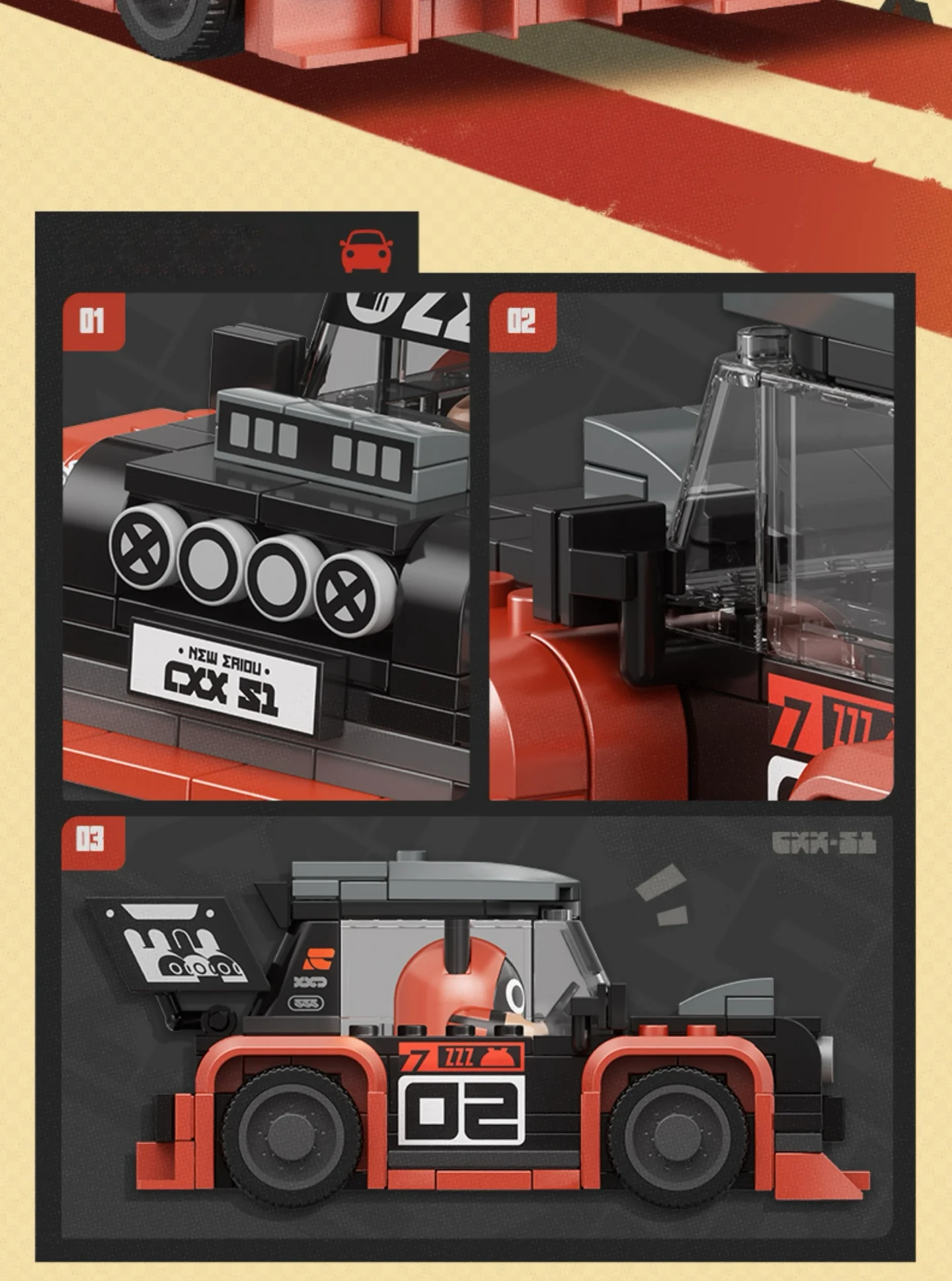 Zzz Lego Bricks - Bangboo Racing 9 Zzz Lego Bricks - Bangboo Racing Zzz Lego Bricks Bangboo Racing Content 4