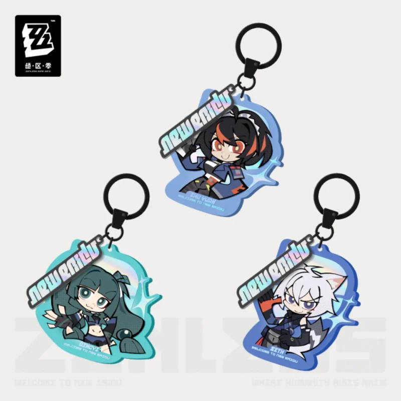 Zzz Q-Version Acrylic Pendant - Cisr Team