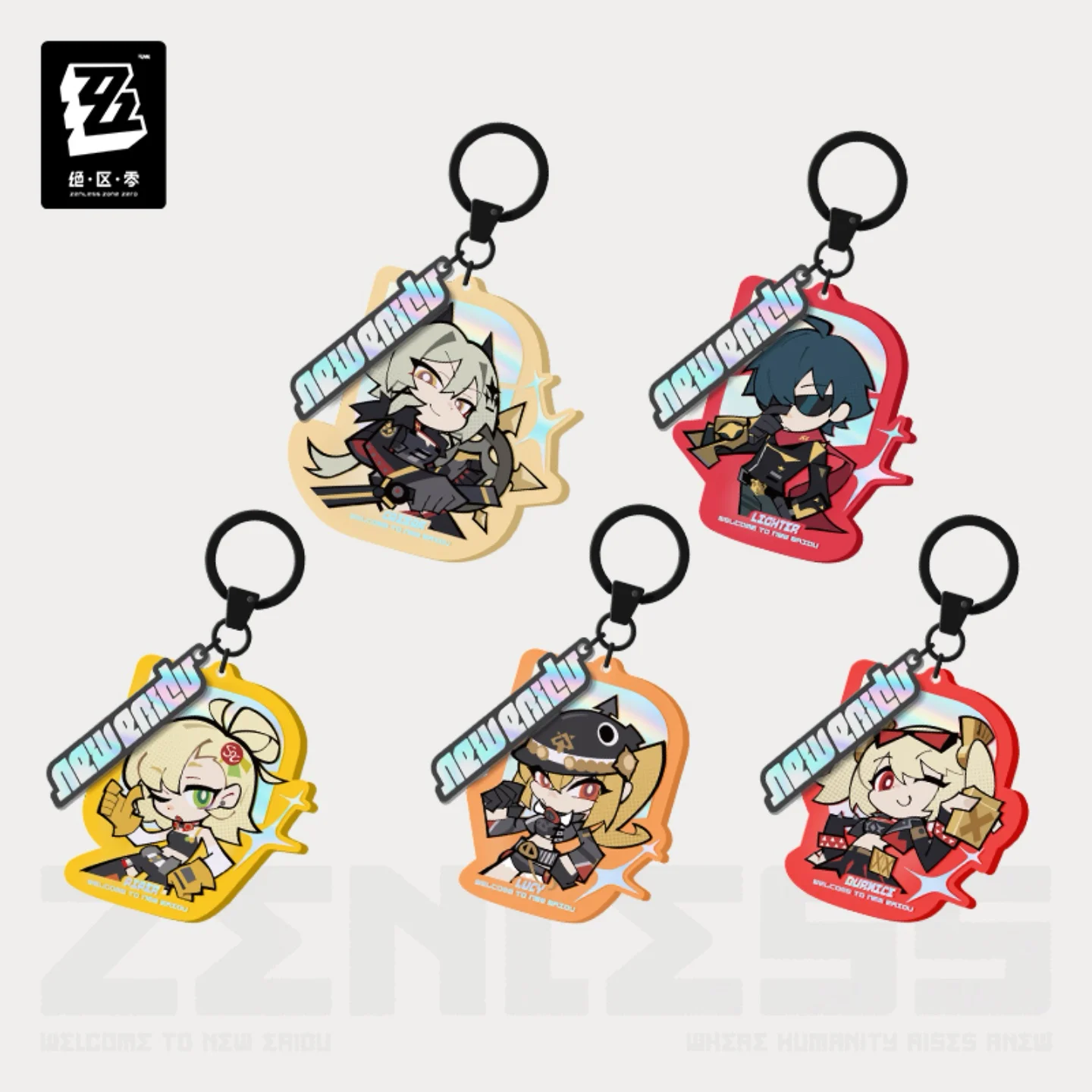 Zzz Q-Version Acrylic Pendant - Sons Of Calydon